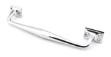 From The Anvil - Polished Chrome 300mm Art Deco Pull Handle | Sku. 45457 | Trade Door Handles.