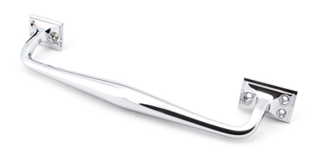 From The Anvil - Polished Chrome 300mm Art Deco Pull Handle | Sku. 45457 | Trade Door Handles.
