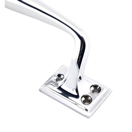From The Anvil - Polished Chrome 300mm Art Deco Pull Handle | Sku. 45457 | Trade Door Handles.