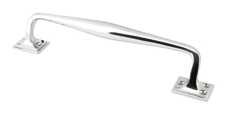 From The Anvil - Polished Chrome 300mm Art Deco Pull Handle | Sku. 45457 | Trade Door Handles.