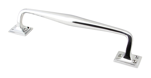 From The Anvil - Polished Chrome 300mm Art Deco Pull Handle | Sku. 45457 | Trade Door Handles.