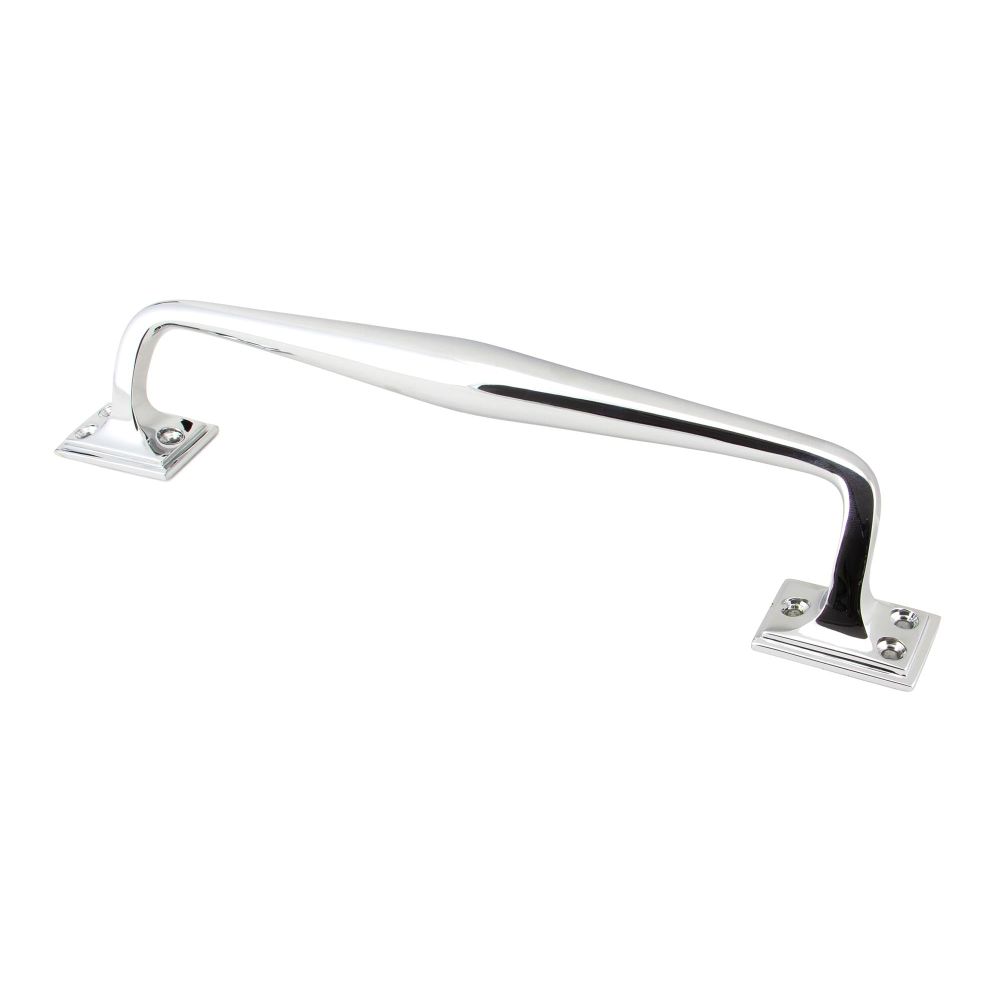 From The Anvil - Polished Chrome 300mm Art Deco Pull Handle | Sku. 45457 | Trade Door Handles.