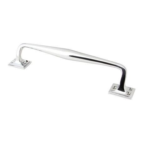 From The Anvil - Polished Chrome 300mm Art Deco Pull Handle | Sku. 45457 | Trade Door Handles.