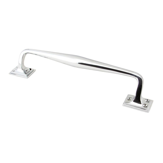 From The Anvil - Polished Chrome 300mm Art Deco Pull Handle | Sku. 45457 | Trade Door Handles.