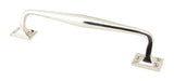 From The Anvil - Polished Nickel 300mm Art Deco Pull Handle | Sku. 45458 | Trade Door Handles.