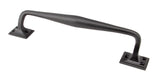 From The Anvil - Aged Bronze 300mm Art Deco Pull Handle | Sku. 45459 | Trade Door Handles.