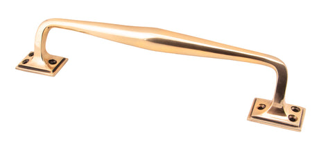 From The Anvil - Polished Bronze 300mm Art Deco Pull Handle | Sku. 45460 | Trade Door Handles.