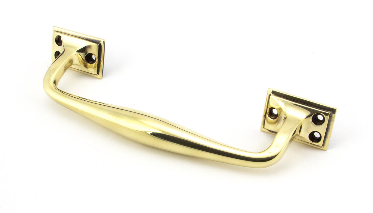 From The Anvil - Aged Brass 230mm Art Deco Pull Handle | Sku. 45461 | Trade Door Handles.