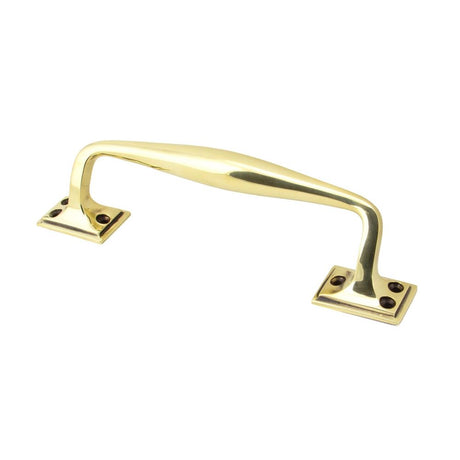 From The Anvil - Aged Brass 230mm Art Deco Pull Handle | Sku. 45461 | Trade Door Handles.