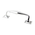 From The Anvil - Polished Chrome 230mm Art Deco Pull Handle | Sku. 45462 | Trade Door Handles.
