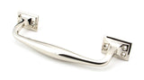 From The Anvil - Polished Nickel 230mm Art Deco Pull Handle | Sku. 45463 | Trade Door Handles.