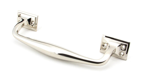 From The Anvil - Polished Nickel 230mm Art Deco Pull Handle | Sku. 45463 | Trade Door Handles.