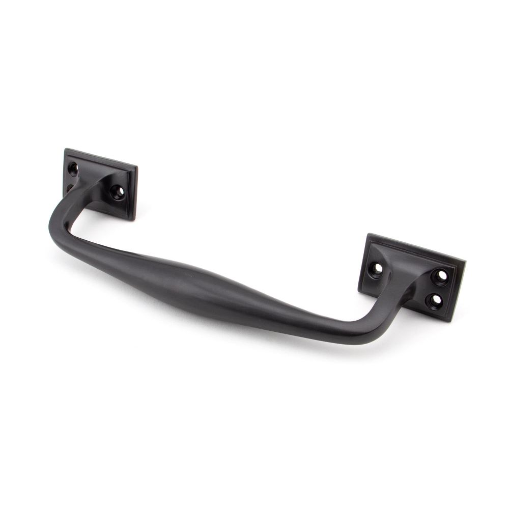 From The Anvil - Aged Bronze 230mm Art Deco Pull Handle | Sku. 45464 | Trade Door Handles.