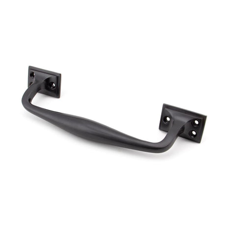 From The Anvil - Aged Bronze 230mm Art Deco Pull Handle | Sku. 45464 | Trade Door Handles.