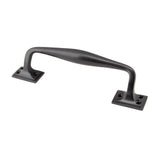 From The Anvil - Aged Bronze 230mm Art Deco Pull Handle | Sku. 45464 | Trade Door Handles.