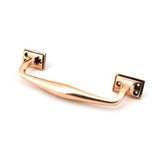 From The Anvil - Polished Bronze 230mm Art Deco Pull Handle | Sku. 45465 | Trade Door Handles.