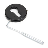 From The Anvil - Black 52mm Regency Concealed Escutcheon | Sku. 45466 | Trade Door Handles.