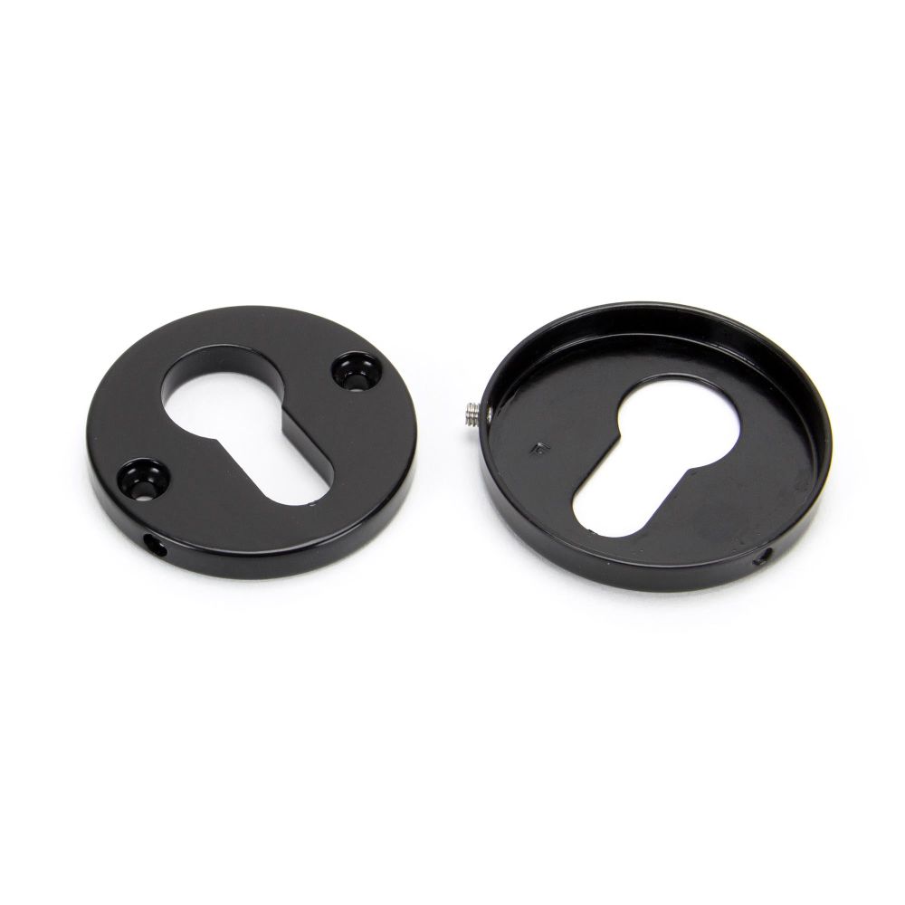 From The Anvil - Black 52mm Regency Concealed Escutcheon | Sku. 45466 | Trade Door Handles.