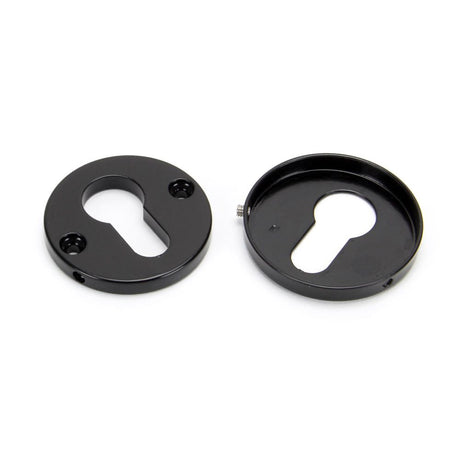 From The Anvil - Black 52mm Regency Concealed Escutcheon | Sku. 45466 | Trade Door Handles.