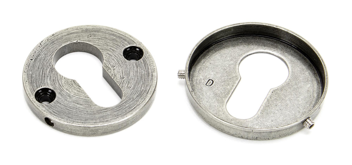From The Anvil - Pewter 52mm Regency Concealed Escutcheon | Sku. 45467 | Trade Door Handles.