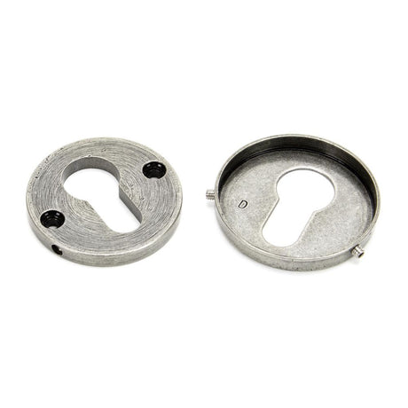 From The Anvil - Pewter 52mm Regency Concealed Escutcheon | Sku. 45467 | Trade Door Handles.