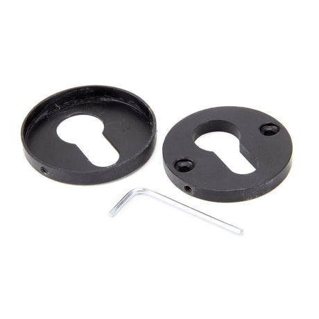 From The Anvil - External Beeswax 52mm Regency Concealed Escutcheon | Sku. 45468 | Trade Door Handles.