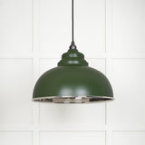 From The Anvil - Hammered Nickel Harborne Pendant in Heath | Sku. 45472H | Trade Door Handles.