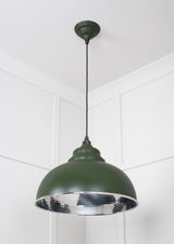 From The Anvil - Hammered Nickel Harborne Pendant in Heath | Sku. 45472H | Trade Door Handles.