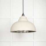 From The Anvil - Hammered Nickel Harborne Pendant in Teasel | Sku. 45472TE | Trade Door Handles.