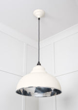 From The Anvil - Hammered Nickel Harborne Pendant in Teasel | Sku. 45472TE | Trade Door Handles.