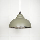 From The Anvil - Hammered Nickel Harborne Pendant in Tump | Sku. 45472TU | Trade Door Handles.