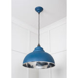 From The Anvil - Hammered Nickel Harborne Pendant in Upstream | Sku. 45472U | Trade Door Handles.
