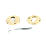 From The Anvil - Aged Brass 52mm Regency Concealed Escutcheon | Sku. 45473 | Trade Door Handles.