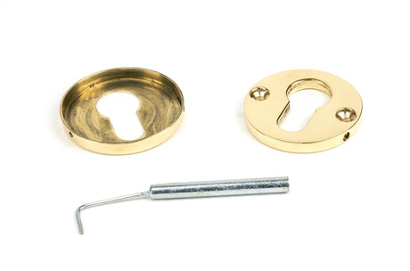 From The Anvil - Aged Brass 52mm Regency Concealed Escutcheon | Sku. 45473 | Trade Door Handles.