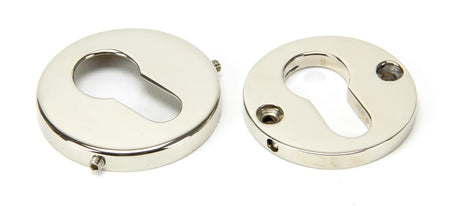 From The Anvil - Polished Nickel 52mm Regency Concealed Escutcheon | Sku. 45474 | Trade Door Handles.