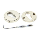 From The Anvil - Polished Nickel 52mm Regency Concealed Escutcheon | Sku. 45474 | Trade Door Handles.