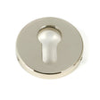 From The Anvil - Polished Nickel 52mm Regency Concealed Escutcheon | Sku. 45474 | Trade Door Handles.