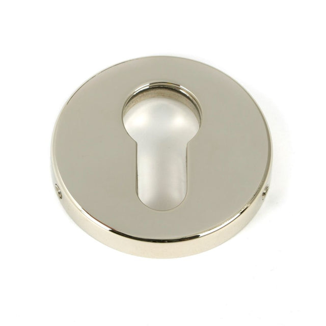 From The Anvil - Polished Nickel 52mm Regency Concealed Escutcheon | Sku. 45474 | Trade Door Handles.