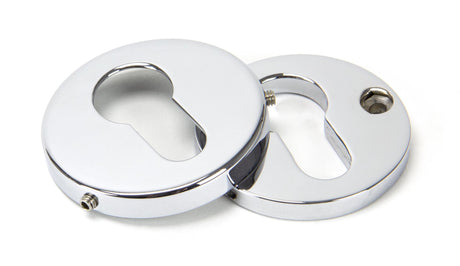 From The Anvil - Polished Chrome 52mm Regency Concealed Escutcheon | Sku. 45475 | Trade Door Handles.