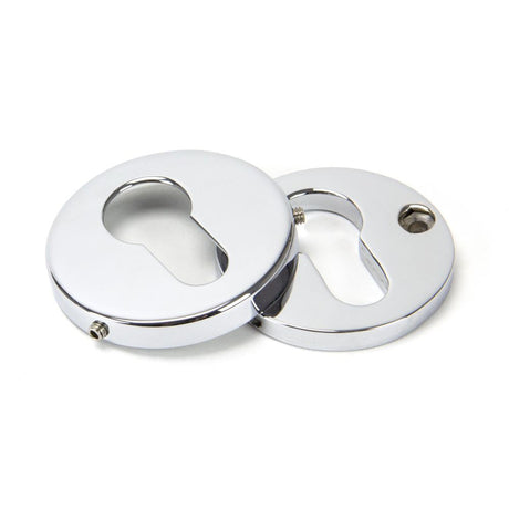 From The Anvil - Polished Chrome 52mm Regency Concealed Escutcheon | Sku. 45475 | Trade Door Handles.