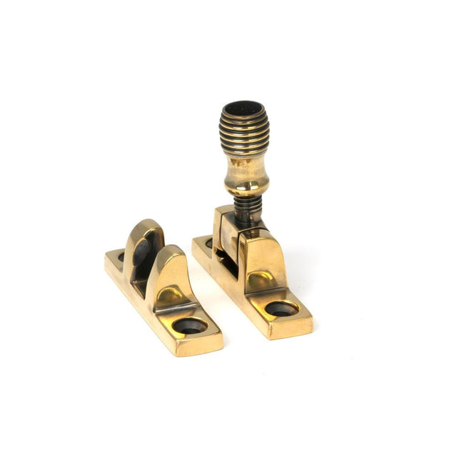 From The Anvil - Aged Brass Beehive Brighton Fastener - Narrow (Square) | Sku. 45492 | Trade Door Handles.