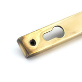 From The Anvil - Aged Brass Brompton Slimline Lever Espag. Lock Set | Sku. 45499 | Trade Door Handles.
