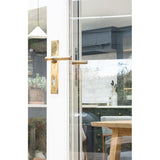From The Anvil - Aged Brass Brompton Slimline Lever Espag. Lock Set | Sku. 45499 | Trade Door Handles.