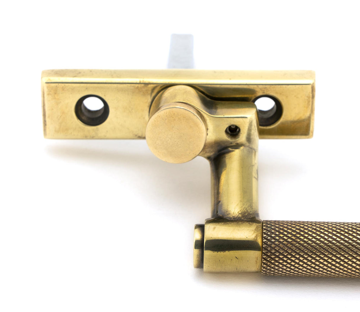 From The Anvil - Aged Brass Brompton Espag - LH | Sku. 45503 | Trade Door Handles.