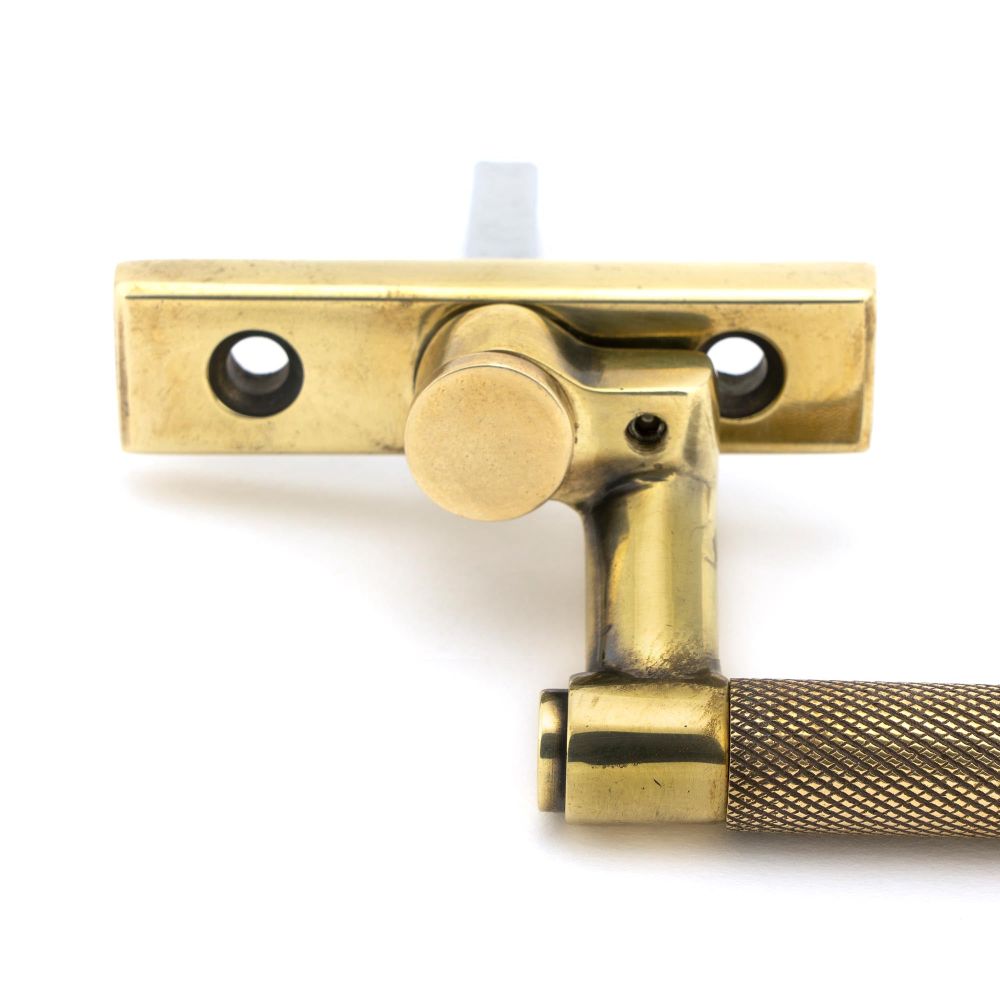 From The Anvil - Aged Brass Brompton Espag - LH | Sku. 45503 | Trade Door Handles.