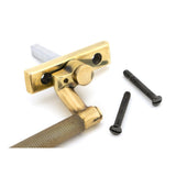 From The Anvil - Aged Brass Brompton Espag - RH | Sku. 45504 | Trade Door Handles.