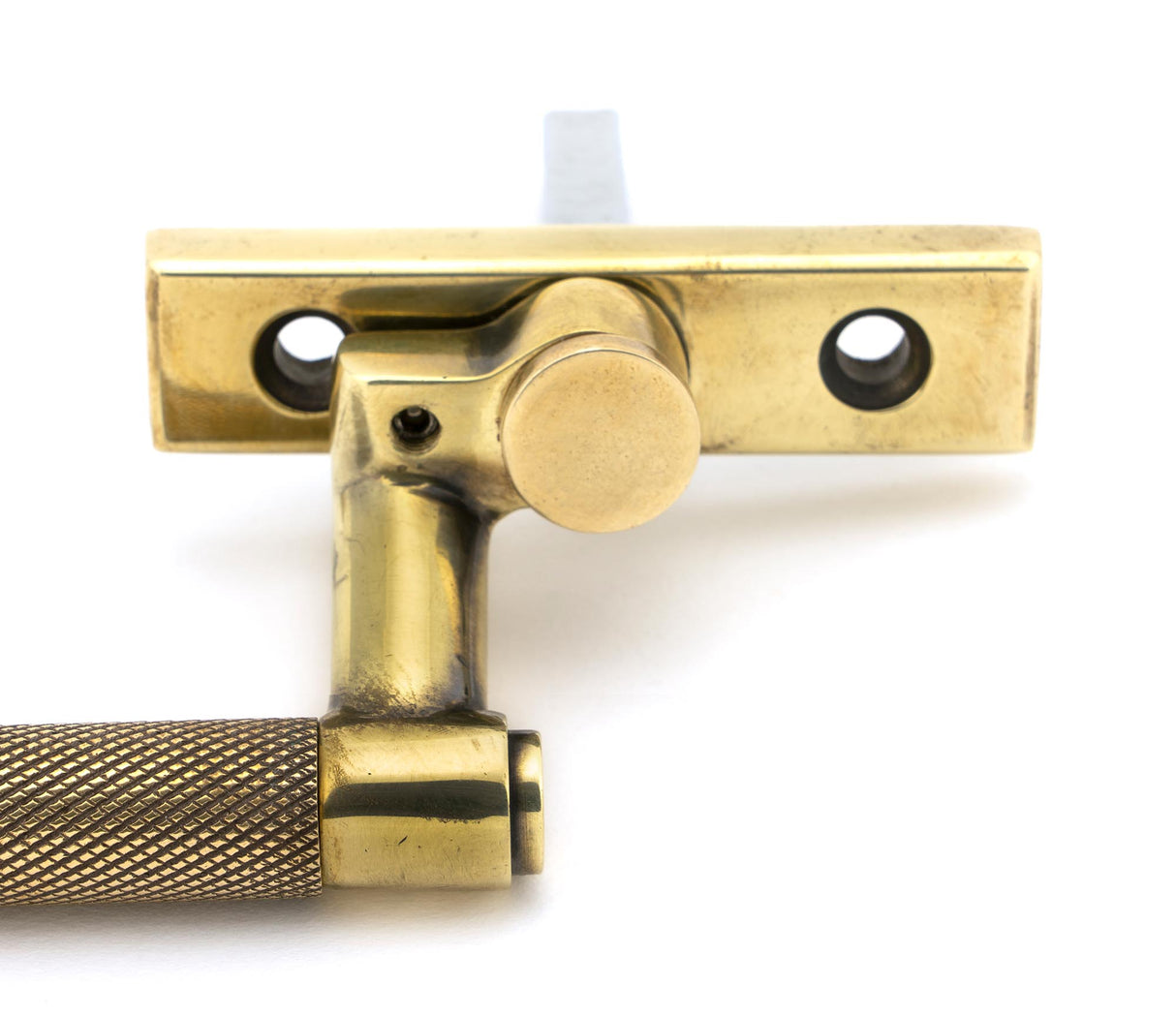 From The Anvil - Aged Brass Brompton Espag - RH | Sku. 45504 | Trade Door Handles.