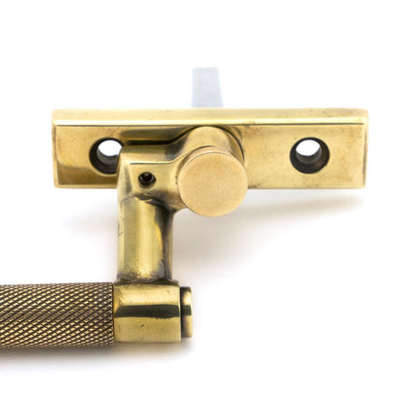 From The Anvil - Aged Brass Brompton Espag - RH | Sku. 45504 | Trade Door Handles.