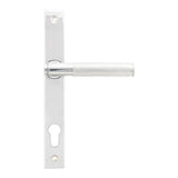 From The Anvil - Polished Chrome Brompton Slimline Lever Espag. Lock Set | Sku. 45525 | Trade Door Handles.