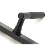 From The Anvil - Matt Black Brompton Slimline Lever Espag. Lock Set | Sku. 45528 | Trade Door Handles.